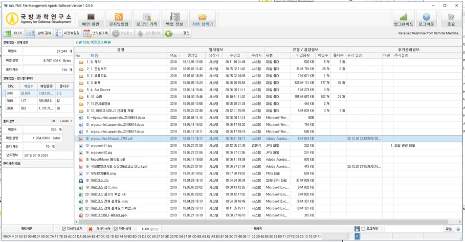 [Add] 국방과학연구소 클라우드
<br> ㆍ개발언어: C#(Framework4.5.2)
 ㆍ개발툴: Microsoft Visual Studio 2019, 2022, Mssql 2008 
 ㆍ개발시기: 작업 시기 : 2020. 9
<br>