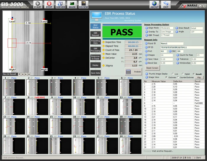 [Imageall] 이미지 및 영상분석
<br> ㆍ개발언어: Microsoft .Net Framework(C# Application)
 ㆍ개발툴: Microsoft Visual Studio, Windows Server
 ㆍ개발시기: 작업 시기 : 2025. 01
<br>