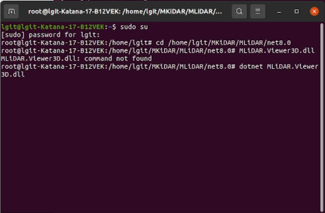 [Lginnotek] 3D LiDAR MONITORING
<br> ㆍ개발언어: Microsoft .Net Core 8.0
 ㆍ개발툴: Microsoft Visual Studio, Windows Server 2022
 ㆍ개발시기: 작업 시기 : 2024. 02
<br>