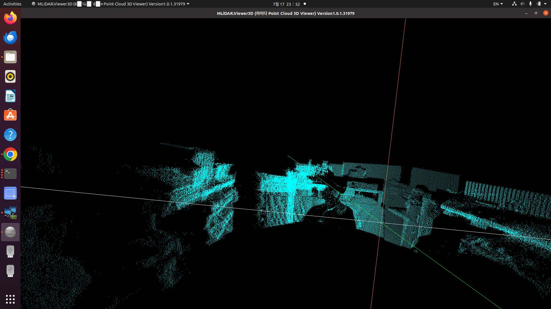 [Lginnotek] 3D LiDAR MONITORING
<br> ㆍ개발언어: Microsoft .Net Core 8.0
 ㆍ개발툴: Microsoft Visual Studio, Windows Server 2022
 ㆍ개발시기: 작업 시기 : 2024. 02
<br>