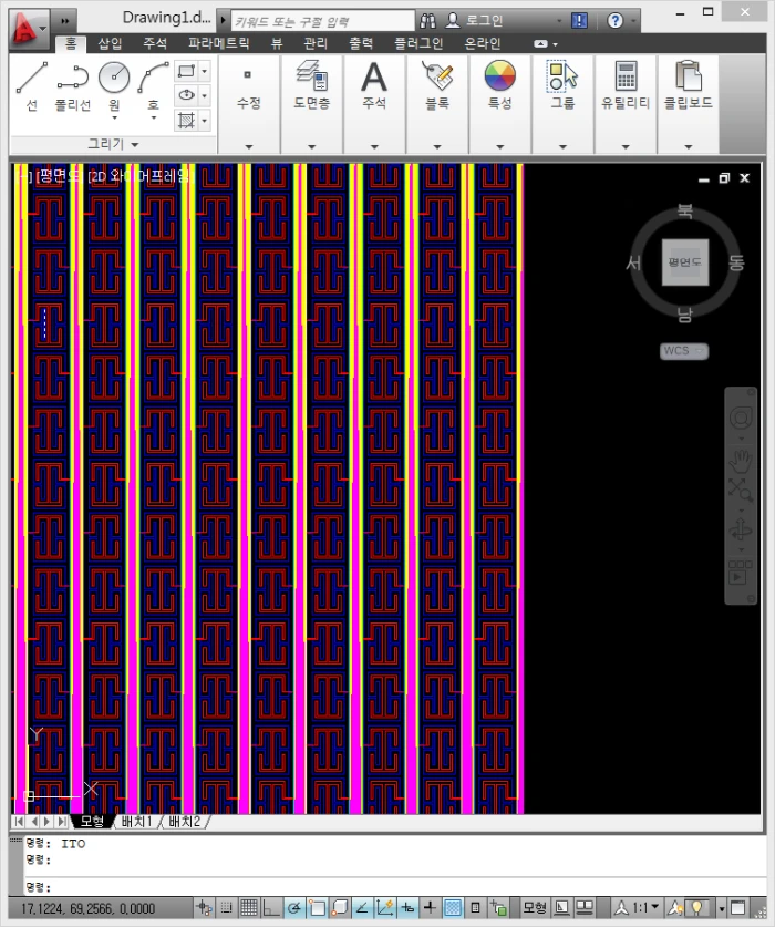 ITO Pattern Drawing Software