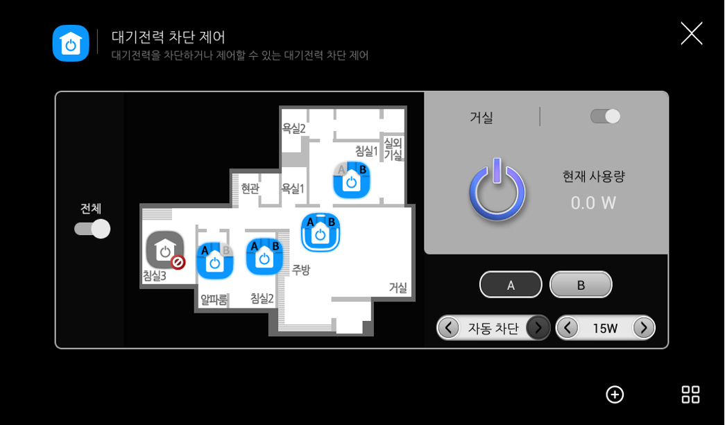 대기전력차단제어